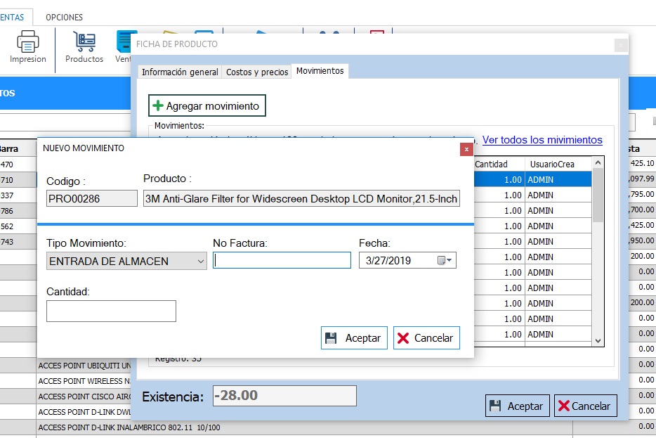 Gestión de Inventario
